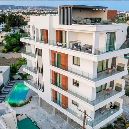 Olive Shared Pool Apartments Paphos Exterior photo
