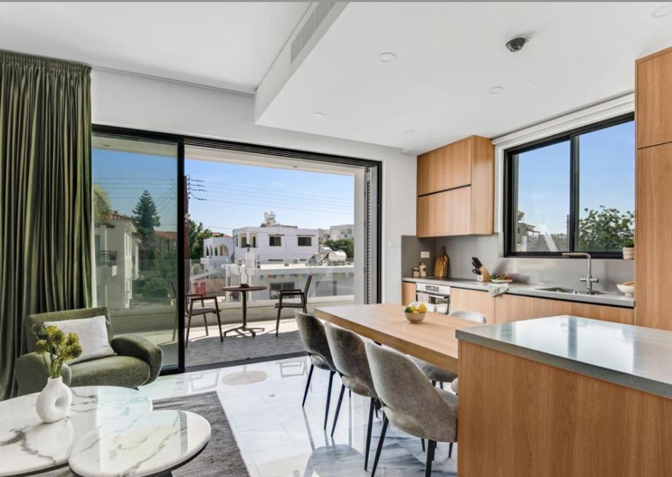 Olive Shared Pool Apartments Paphos Exterior photo